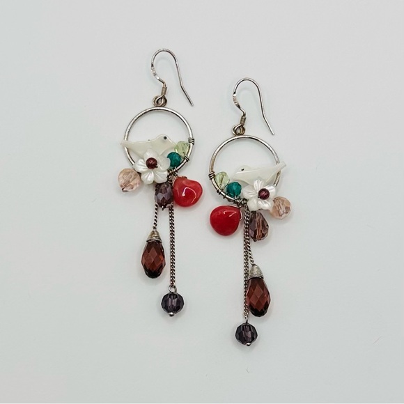 Handmade Jewelry - Handmade Bird Earrings from Kauai